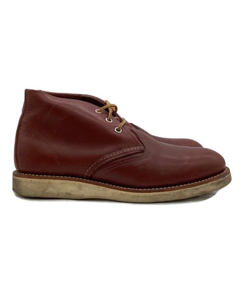 RED WING（レッドウィング）RED WING (レッドウィング) CLASSIC CHUKKA（クラシック チャッカ） ブラウン サイズ:27㎝（US9D）の古着・服飾アイテム