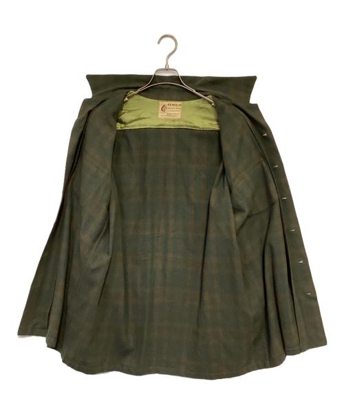 BEMIDJI WOOLEN MILLS（ベミジウールンミルズ）BEMIDJI WOOLEN MILLS (ベミジウールンミルズ) オープンカラーシャツ グリーン サイズ:-の古着・服飾アイテム