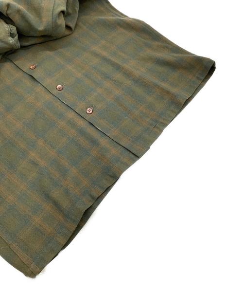 BEMIDJI WOOLEN MILLS（ベミジウールンミルズ）BEMIDJI WOOLEN MILLS (ベミジウールンミルズ) オープンカラーシャツ グリーン サイズ:-の古着・服飾アイテム