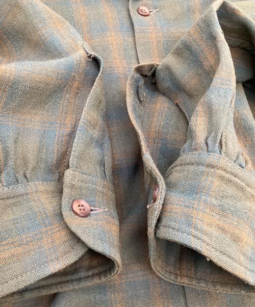 BEMIDJI WOOLEN MILLS（ベミジウールンミルズ）BEMIDJI WOOLEN MILLS (ベミジウールンミルズ) オープンカラーシャツ グリーン サイズ:-の古着・服飾アイテム