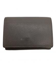 Saint Laurent Paris（サンローランパリ）の古着「三つ折りコンパクトウォレット」｜グレージュ