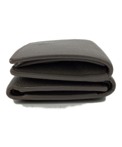 Saint Laurent Paris（サンローランパリ）Saint Laurent Paris (サンローランパリ) 三つ折りコンパクトウォレット グレージュの古着・服飾アイテム