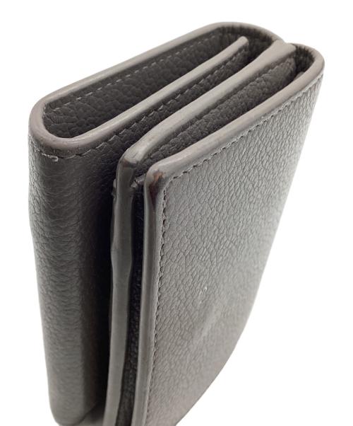Saint Laurent Paris（サンローランパリ）Saint Laurent Paris (サンローランパリ) 三つ折りコンパクトウォレット グレージュの古着・服飾アイテム