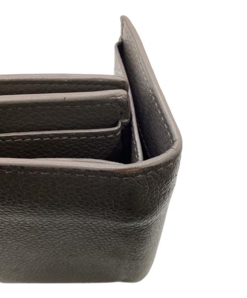 Saint Laurent Paris（サンローランパリ）Saint Laurent Paris (サンローランパリ) 三つ折りコンパクトウォレット グレージュの古着・服飾アイテム