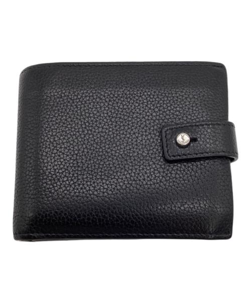 Saint Laurent Paris（サンローランパリ）Saint Laurent Paris (サンローランパリ) 2つ折り財布 ブラックの古着・服飾アイテム