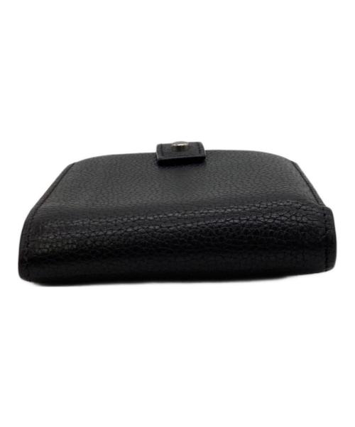 Saint Laurent Paris（サンローランパリ）Saint Laurent Paris (サンローランパリ) 2つ折り財布 ブラックの古着・服飾アイテム