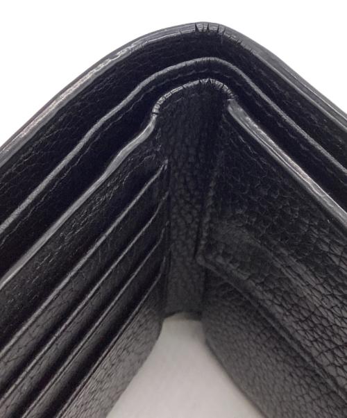 Saint Laurent Paris（サンローランパリ）Saint Laurent Paris (サンローランパリ) 2つ折り財布 ブラックの古着・服飾アイテム