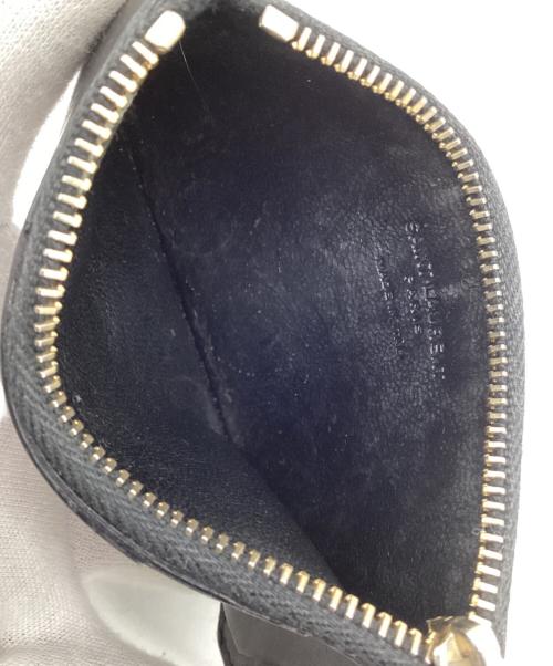 Saint Laurent Paris（サンローランパリ）Saint Laurent Paris (サンローランパリ) カードケース ブラックの古着・服飾アイテム