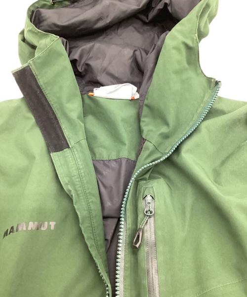 MAMMUT（マムート）MAMMUT (マムート) Ayako Pro HS Hooded Jacket（アヤコ プロ ハードシェル フーデッド ジャケット） グリーン サイズ:ASIA Lの古着・服飾アイテム