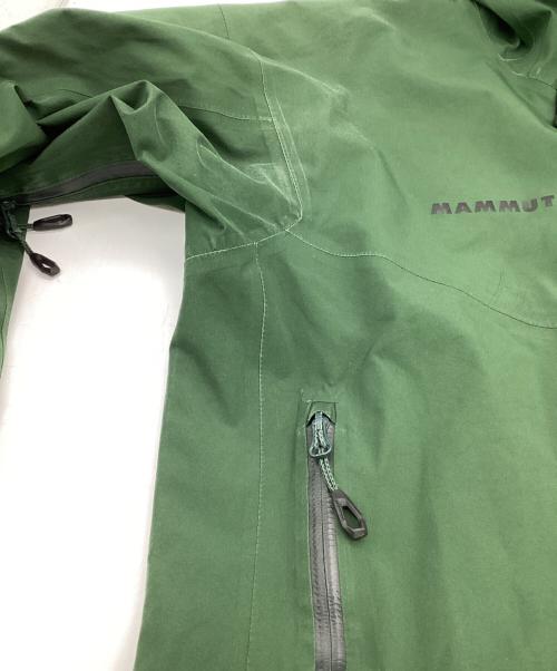 MAMMUT（マムート）MAMMUT (マムート) Ayako Pro HS Hooded Jacket（アヤコ プロ ハードシェル フーデッド ジャケット） グリーン サイズ:ASIA Lの古着・服飾アイテム