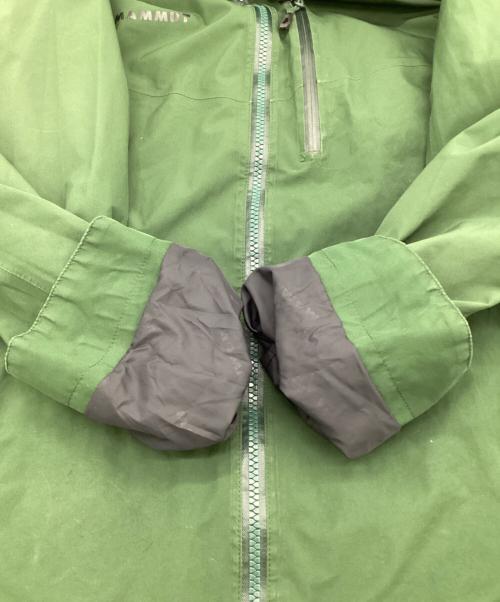 MAMMUT（マムート）MAMMUT (マムート) Ayako Pro HS Hooded Jacket（アヤコ プロ ハードシェル フーデッド ジャケット） グリーン サイズ:ASIA Lの古着・服飾アイテム