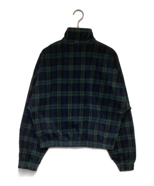 adidas（アディダス）adidas (アディダス) コーデュロイタータンハーフジップトップ グリーン サイズ:J XLの古着・服飾アイテム
