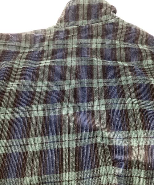 adidas（アディダス）adidas (アディダス) コーデュロイタータンハーフジップトップ グリーン サイズ:J XLの古着・服飾アイテム