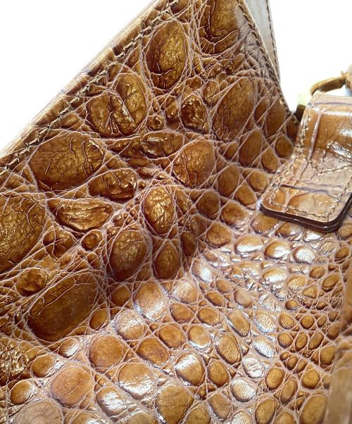 GIANFRANCO FERRE（ジャンフランコフェレ）GIANFRANCO FERRE (ジャンフランコフェレ) ハンドバッグ ブラウンの古着・服飾アイテム