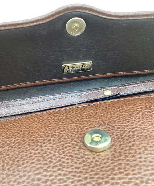 Christian Dior（クリスチャン ディオール）Christian Dior (クリスチャン ディオール) ショルダーバッグ ブラウンの古着・服飾アイテム