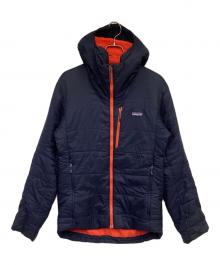 Patagonia（パタゴニア）の古着「Hyper Puff Hoody（ハイパーパフフーディ）」｜ネイビー×オレンジ