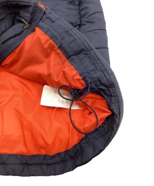 Patagonia（パタゴニア）Patagonia (パタゴニア) Hyper Puff Hoody（ハイパーパフフーディ） ネイビー×オレンジ サイズ:XSの古着・服飾アイテム
