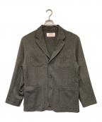 UNIVERSAL OVERALL×B:MING by BEAMSユニバーサルオーバーオール×ビーミングバイビームス）の古着「SOLOTEX FULFLAN ウールライク ジャケット」｜カーキ