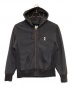 Champion×RHC Ron Hermanチャンピオン×アールエイチシー ロンハーマン）の古着「ダメージジップパーカー」｜グレー