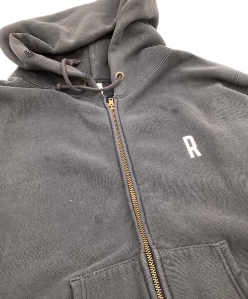 Champion（チャンピオン）Champion (チャンピオン) RHC Ron Herman (アールエイチシー ロンハーマン) ダメージジップパーカー グレー サイズ:Lの古着・服飾アイテム