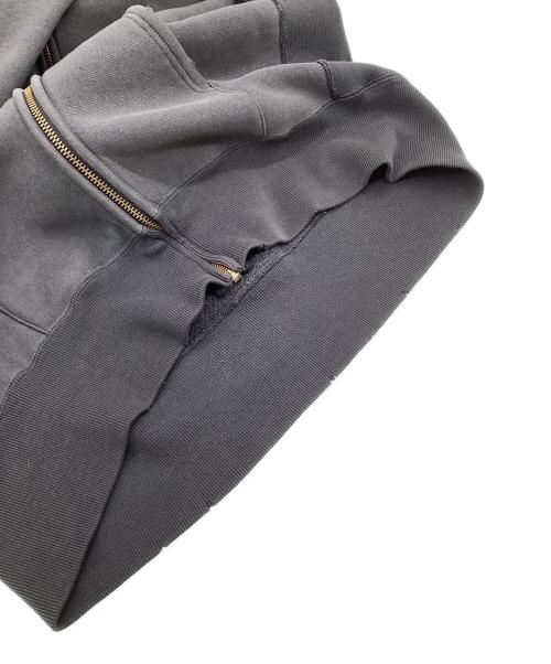 Champion（チャンピオン）Champion (チャンピオン) RHC Ron Herman (アールエイチシー ロンハーマン) ダメージジップパーカー グレー サイズ:Lの古着・服飾アイテム