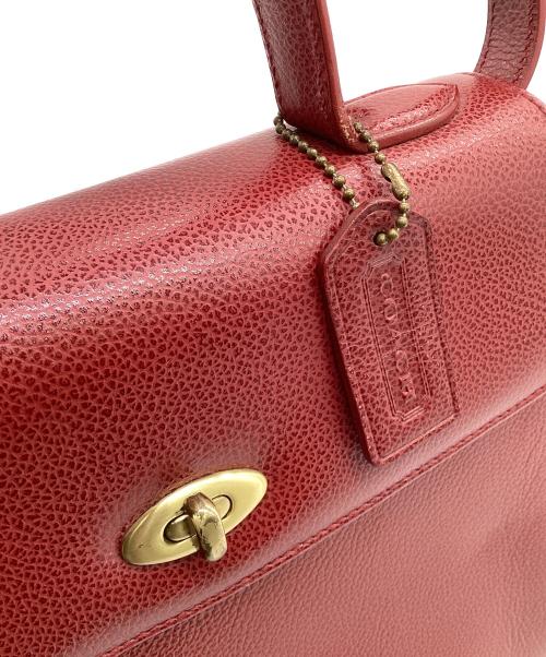 COACH（コーチ）COACH (コーチ) 2WAYバッグ レッドの古着・服飾アイテム