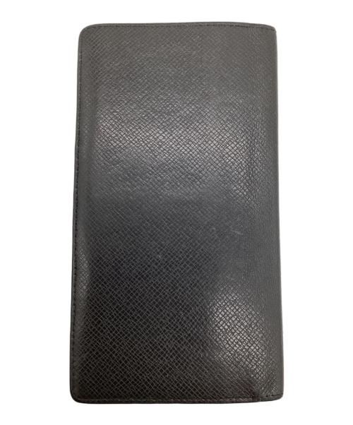 LOUIS VUITTON（ルイ ヴィトン）LOUIS VUITTON (ルイ ヴィトン) タイガ ポルトフォイユ ロン 札入れ ブラックの古着・服飾アイテム