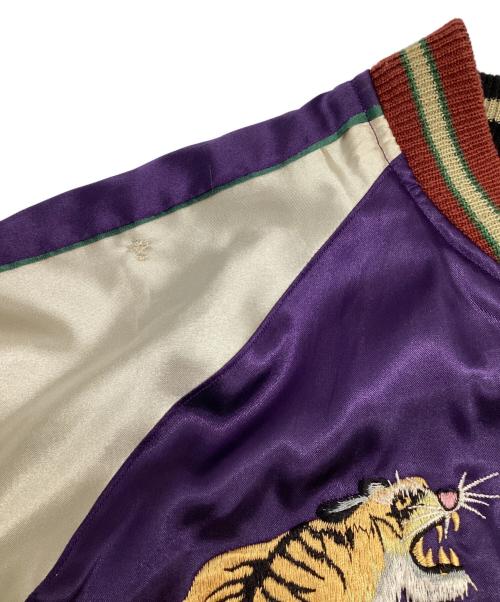 TAILOR 東洋（テーラー東洋）TAILOR 東洋 (テーラー東洋) リバーシブルスカジャン ブラック×パープル サイズ:Mの古着・服飾アイテム