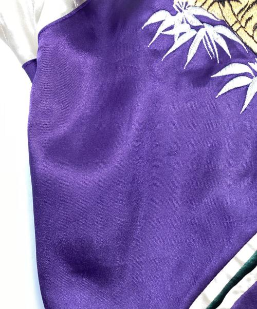TAILOR 東洋（テーラー東洋）TAILOR 東洋 (テーラー東洋) リバーシブルスカジャン ブラック×パープル サイズ:Mの古着・服飾アイテム