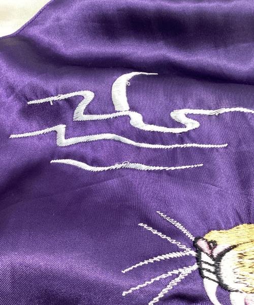 TAILOR 東洋（テーラー東洋）TAILOR 東洋 (テーラー東洋) リバーシブルスカジャン ブラック×パープル サイズ:Mの古着・服飾アイテム