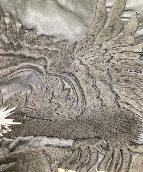 TAILOR 東洋（テーラー東洋）TAILOR 東洋 (テーラー東洋) リバーシブルスカジャン ブラック×パープル サイズ:Mの古着・服飾アイテム