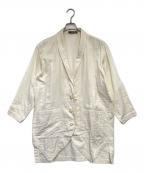 ISSEY MIYAKEイッセイミヤケ）の古着「コットンジャケット」｜ホワイト
