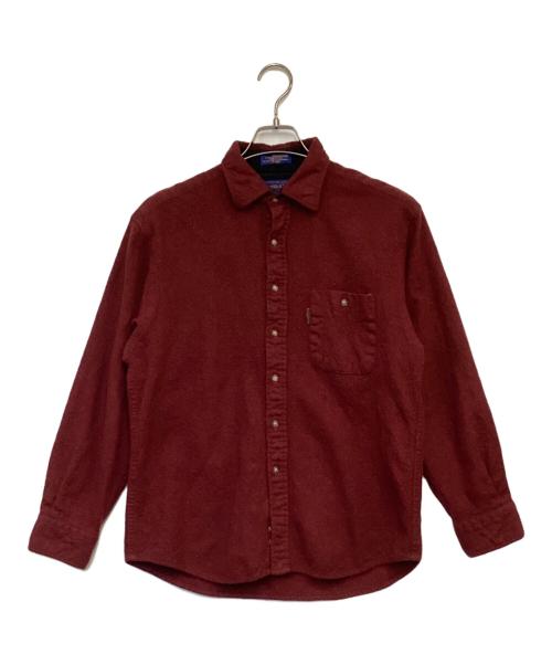 PENDLETON（ペンドルトン）PENDLETON (ペンドルトン) 長袖シャツ レッド サイズ:Lの古着・服飾アイテム