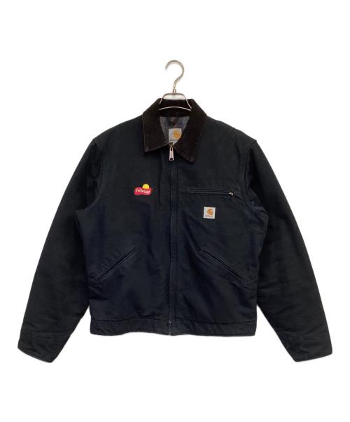 CarHartt（カーハート）CarHartt (カーハート) DUCK DETROIT JACKET（ダックデトロイトジャケット） ブラック サイズ:Mの古着・服飾アイテム