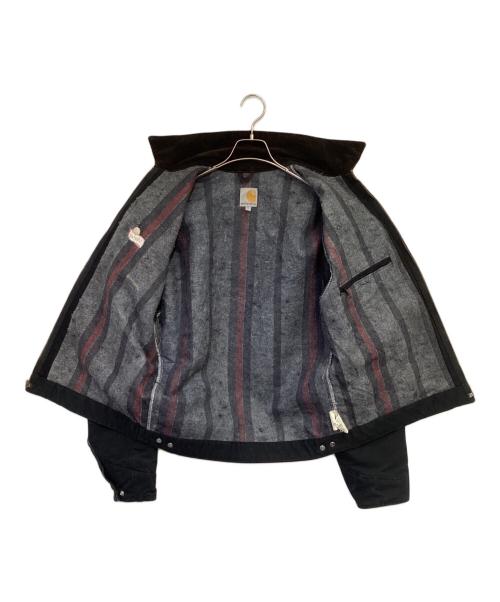 CarHartt（カーハート）CarHartt (カーハート) DUCK DETROIT JACKET（ダックデトロイトジャケット） ブラック サイズ:Mの古着・服飾アイテム
