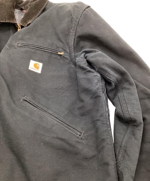 CarHartt（カーハート）CarHartt (カーハート) DUCK DETROIT JACKET（ダックデトロイトジャケット） ブラック サイズ:Mの古着・服飾アイテム