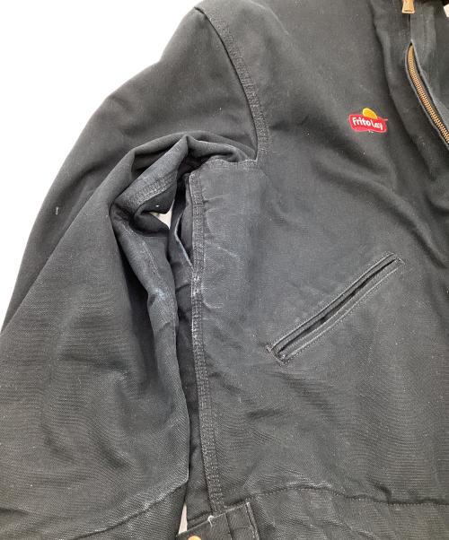 CarHartt（カーハート）CarHartt (カーハート) DUCK DETROIT JACKET（ダックデトロイトジャケット） ブラック サイズ:Mの古着・服飾アイテム