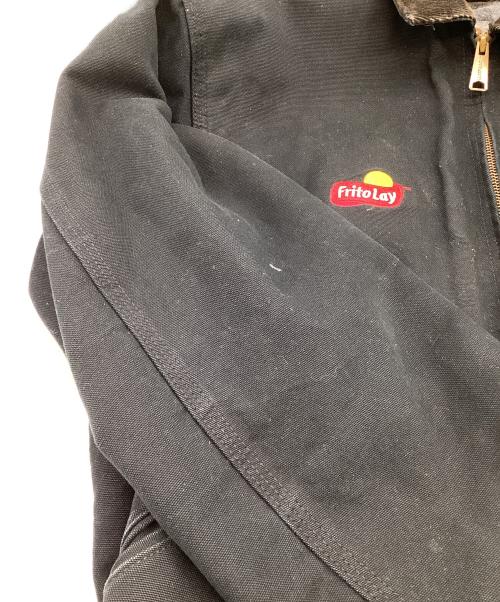 CarHartt（カーハート）CarHartt (カーハート) DUCK DETROIT JACKET（ダックデトロイトジャケット） ブラック サイズ:Mの古着・服飾アイテム