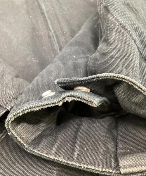 CarHartt（カーハート）CarHartt (カーハート) DUCK DETROIT JACKET（ダックデトロイトジャケット） ブラック サイズ:Mの古着・服飾アイテム