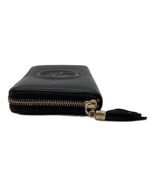 GUCCI（グッチ）GUCCI (グッチ) ソーホー ラウンドジップ長財布 ブラックの古着・服飾アイテム