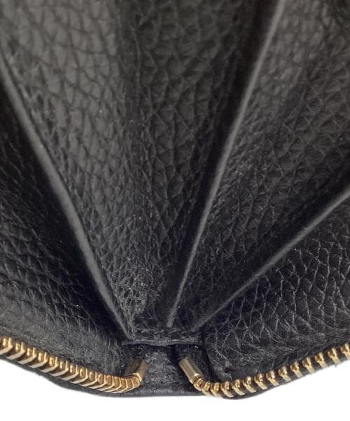 GUCCI（グッチ）GUCCI (グッチ) ソーホー ラウンドジップ長財布 ブラックの古着・服飾アイテム