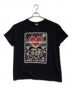 Hysteric Glamourヒステリックグラマー）の古着「半袖Tシャツ」｜ブラック