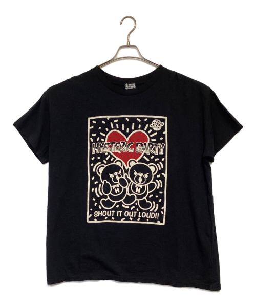 Hysteric Glamour（ヒステリックグラマー）Hysteric Glamour (ヒステリックグラマー) 半袖Tシャツ ブラック サイズ:Fの古着・服飾アイテム