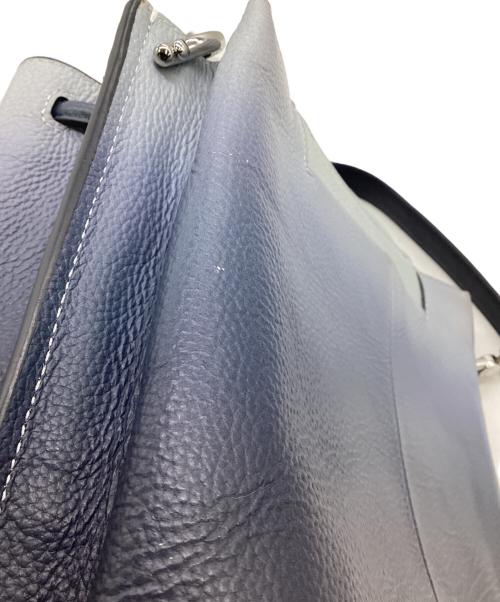 COLE HAAN（コールハーン）COLE HAAN (コールハーン) グランド アンビション スモール バケット バッグ ブルー×ネイビーの古着・服飾アイテム