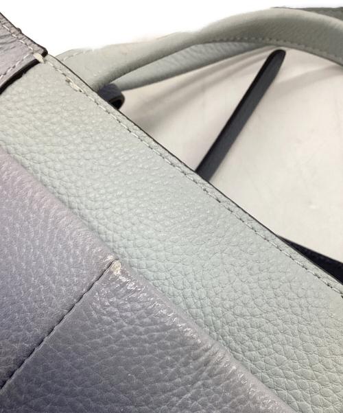 COLE HAAN（コールハーン）COLE HAAN (コールハーン) グランド アンビション スモール バケット バッグ ブルー×ネイビーの古着・服飾アイテム