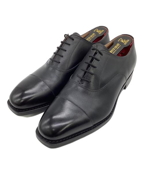 SCOTCH GRAIN（スコッチグレイン）SCOTCH GRAIN (スコッチグレイン) ストレートチップシューズ ブラック サイズ:25.5㎝の古着・服飾アイテム