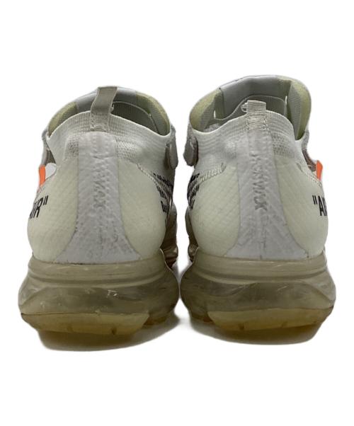 NIKE（ナイキ）NIKE (ナイキ) OFFWHITE (オフホワイト) AIR VAPORMAX（エアヴェイパーマックス）スニーカー ホワイト サイズ:US8.5（26.5）の古着・服飾アイテム