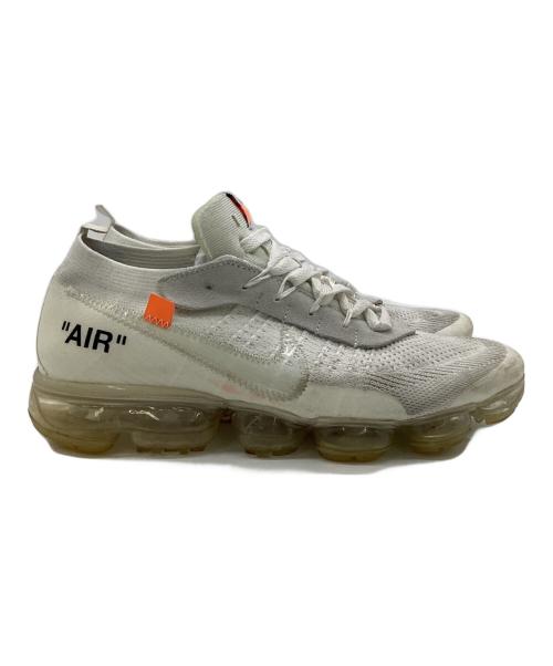 NIKE（ナイキ）NIKE (ナイキ) OFFWHITE (オフホワイト) AIR VAPORMAX（エアヴェイパーマックス）スニーカー ホワイト サイズ:US8.5（26.5）の古着・服飾アイテム