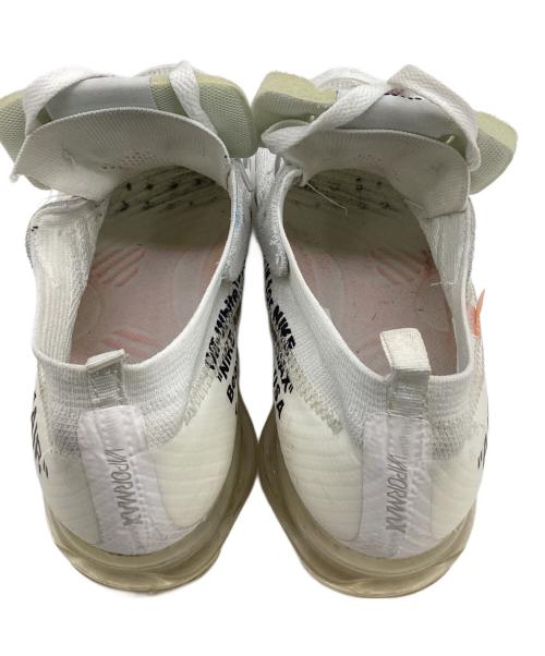 NIKE（ナイキ）NIKE (ナイキ) OFFWHITE (オフホワイト) AIR VAPORMAX（エアヴェイパーマックス）スニーカー ホワイト サイズ:US8.5（26.5）の古着・服飾アイテム