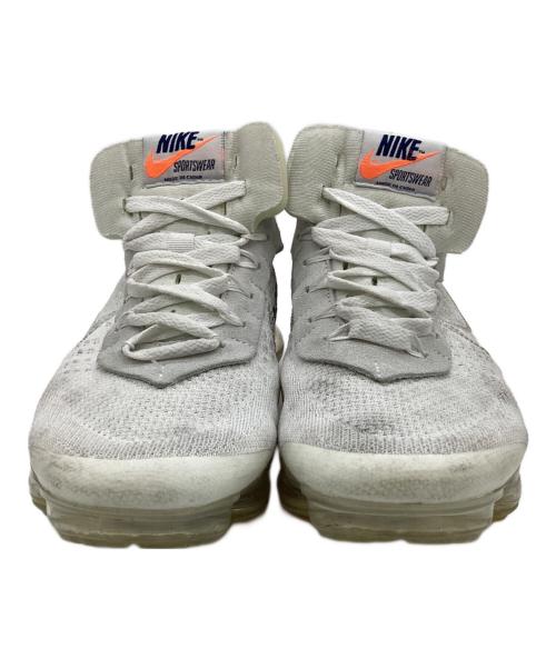 NIKE（ナイキ）NIKE (ナイキ) OFFWHITE (オフホワイト) AIR VAPORMAX（エアヴェイパーマックス）スニーカー ホワイト サイズ:US8.5（26.5）の古着・服飾アイテム